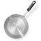 GRIDMANN Tapered Aluminum Sauce Pans with Silicone Handles, NSF Listed Heavy Duty Professional Cookware